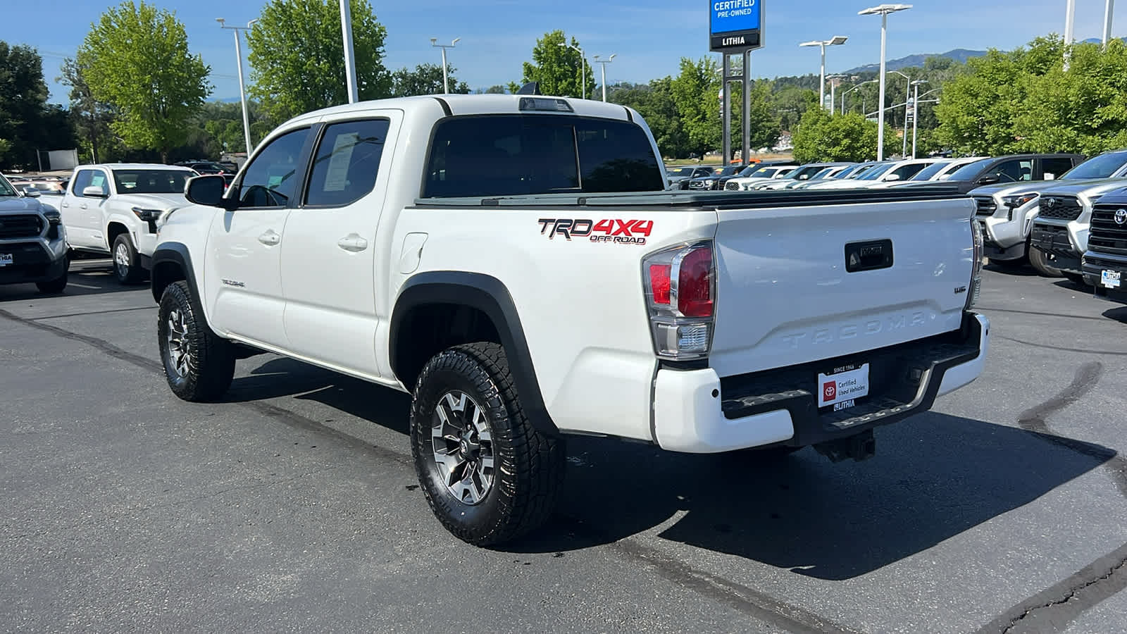 used 2021 Toyota Tacoma car, priced at $36,995