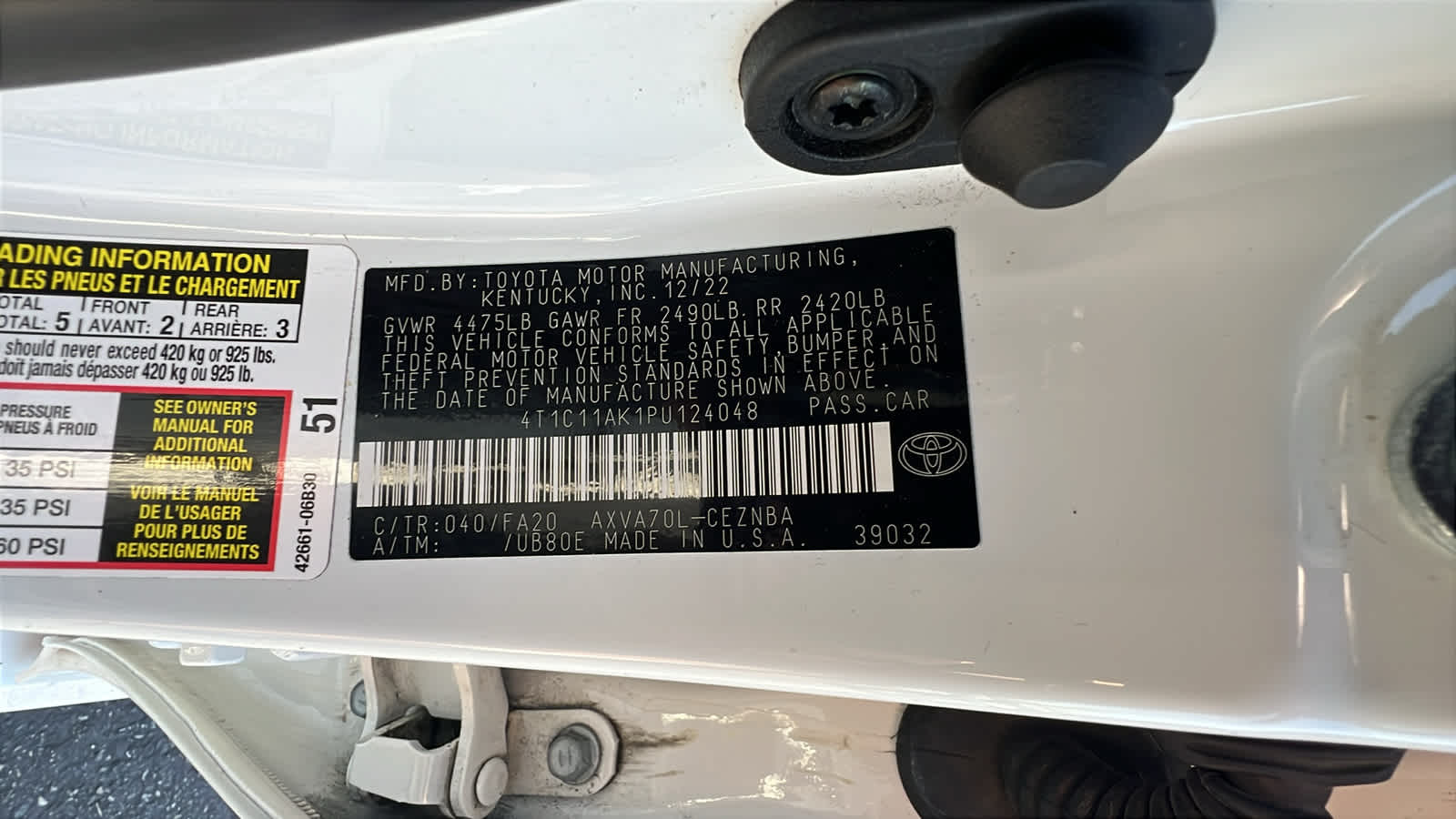 used 2023 Toyota Camry car, priced at $23,495