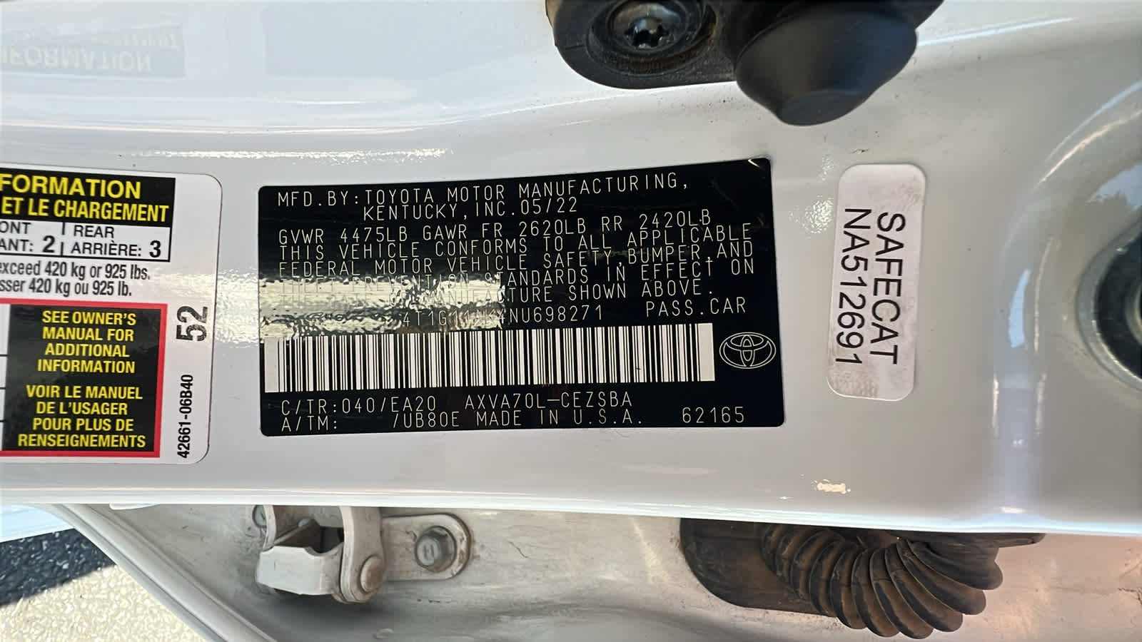 used 2022 Toyota Camry car, priced at $24,495