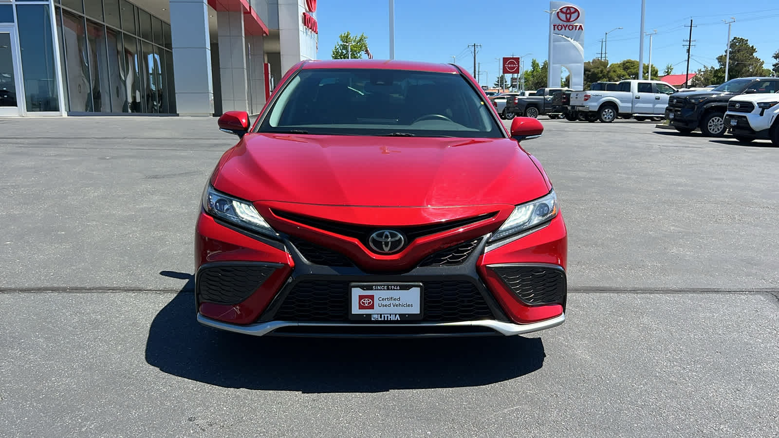 used 2021 Toyota Camry car, priced at $28,495