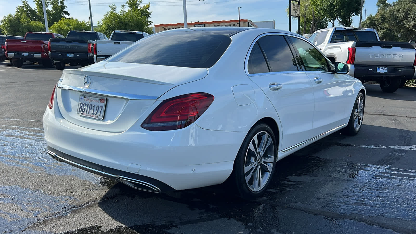 used 2019 Mercedes-Benz C-Class car, priced at $22,495