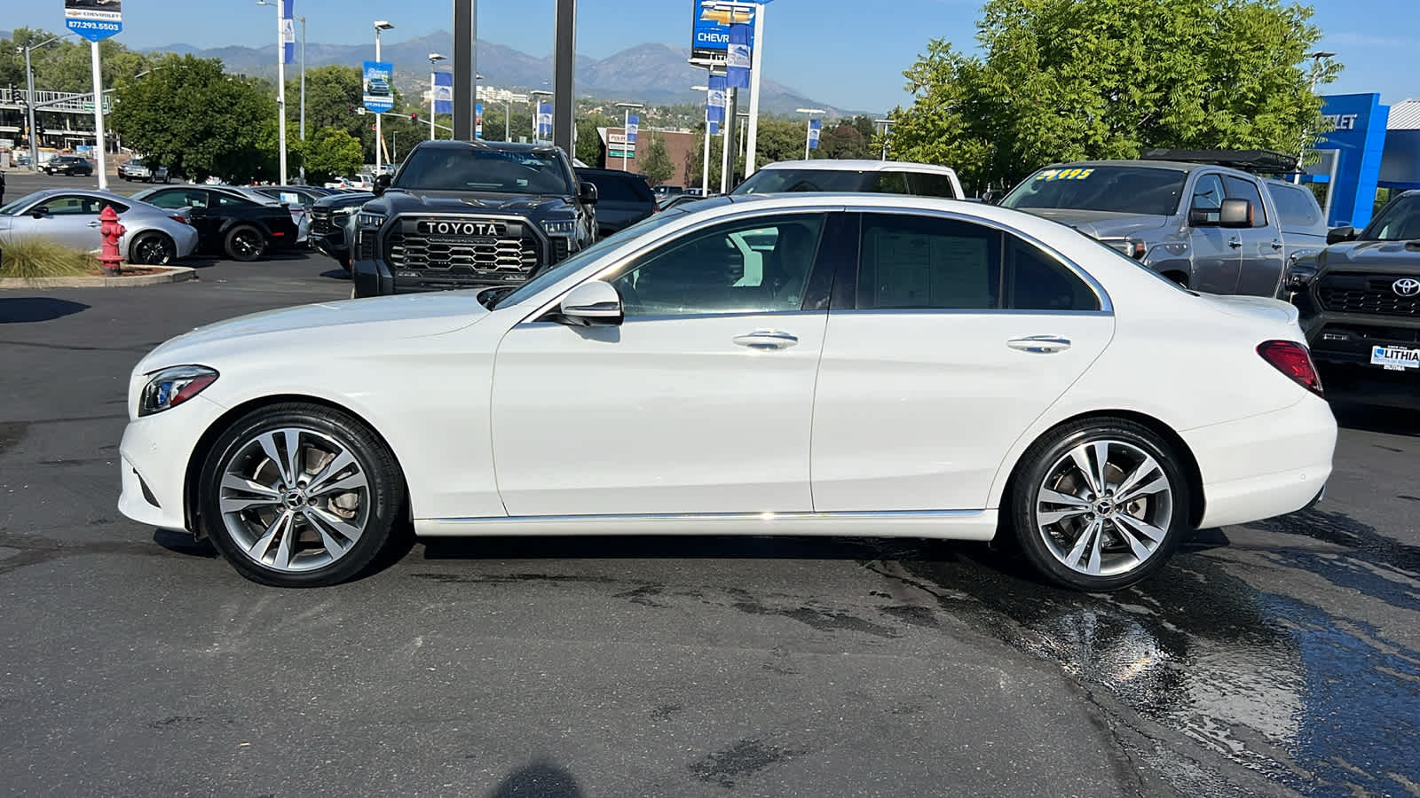 used 2019 Mercedes-Benz C-Class car, priced at $22,495
