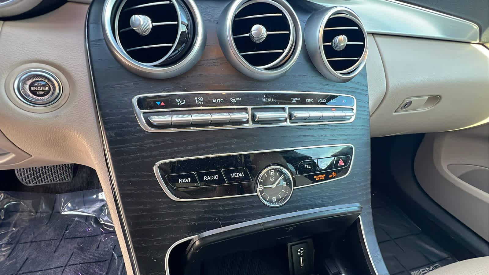 used 2019 Mercedes-Benz C-Class car, priced at $22,495