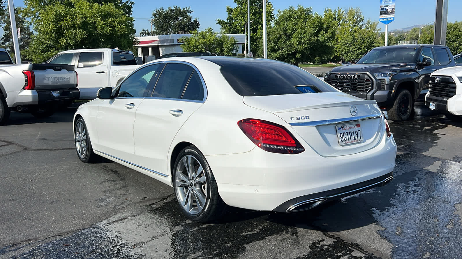 used 2019 Mercedes-Benz C-Class car, priced at $22,495