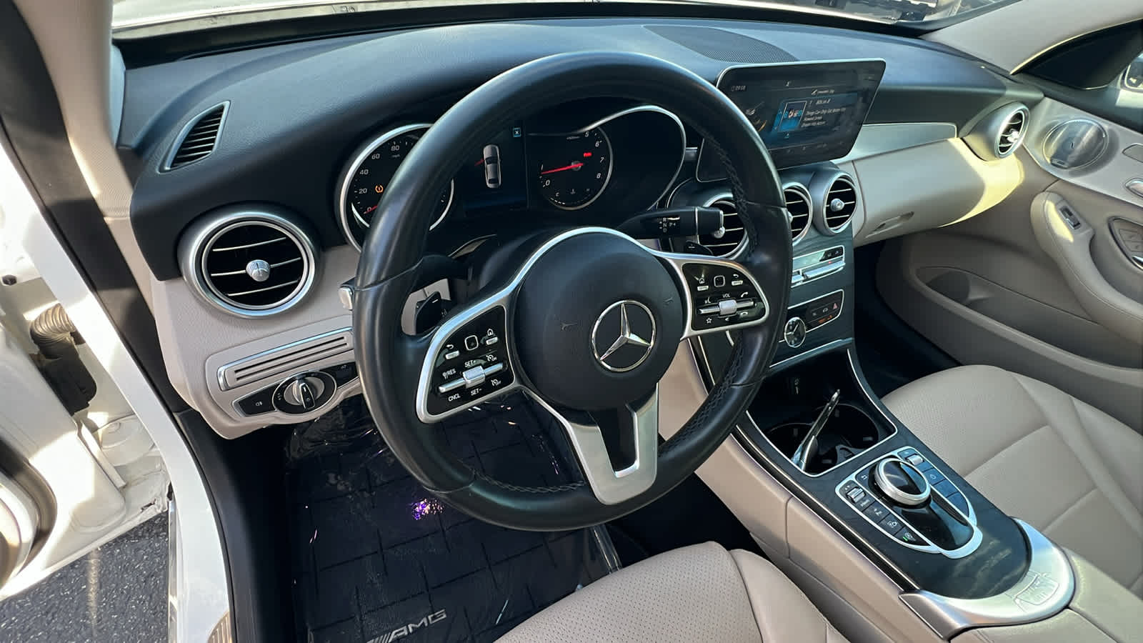used 2019 Mercedes-Benz C-Class car, priced at $22,495