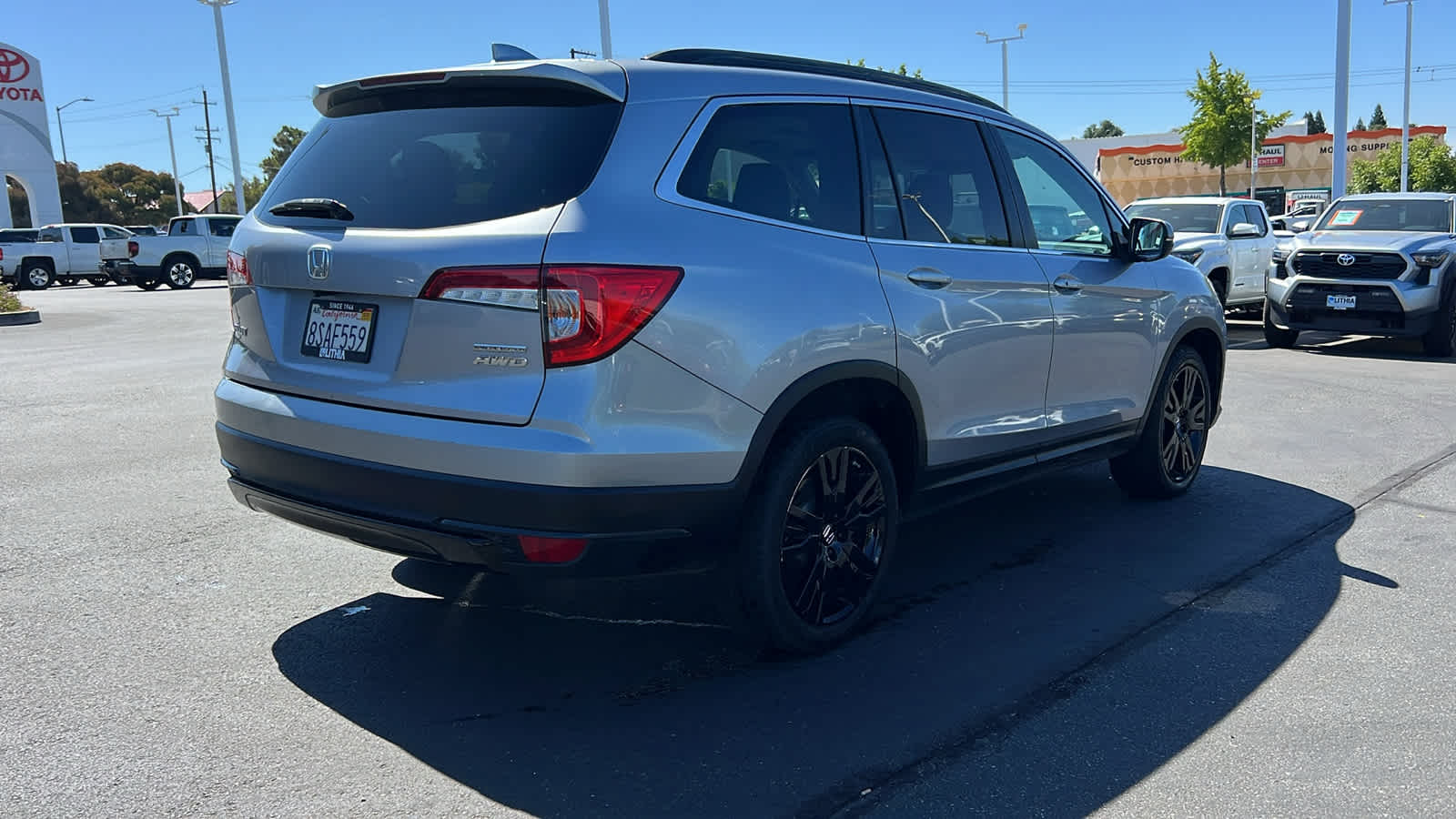used 2021 Honda Pilot car, priced at $28,495
