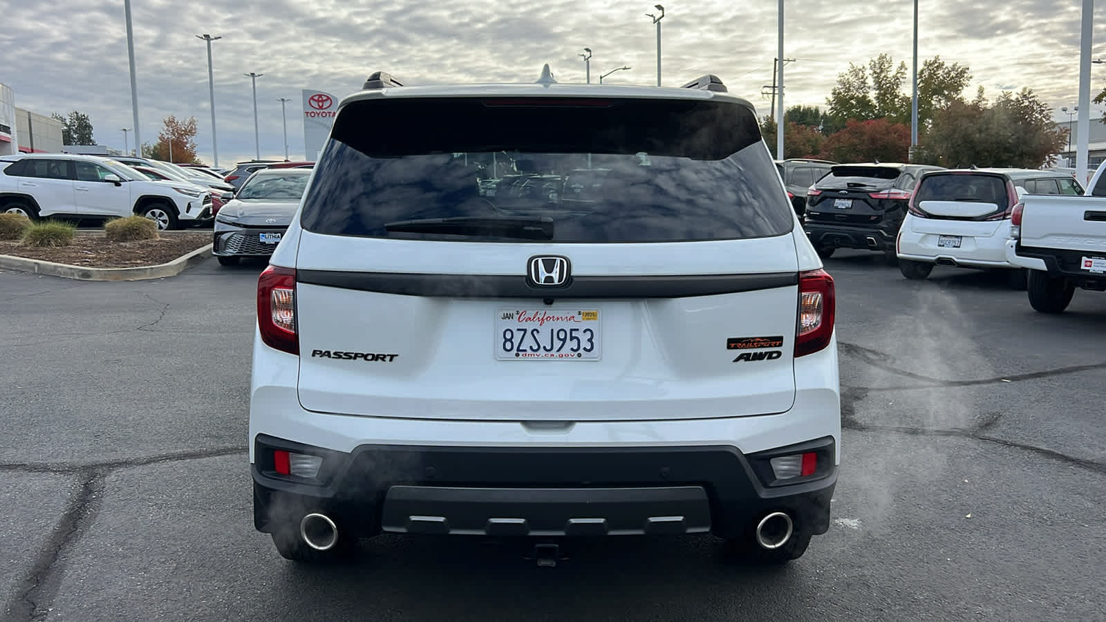 used 2022 Honda Passport car, priced at $33,995