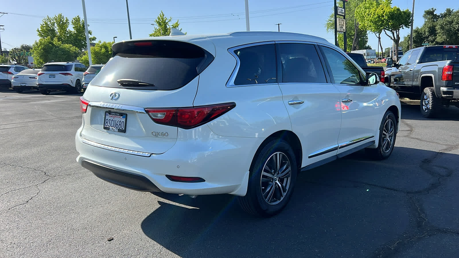 used 2017 INFINITI QX60 car, priced at $16,495
