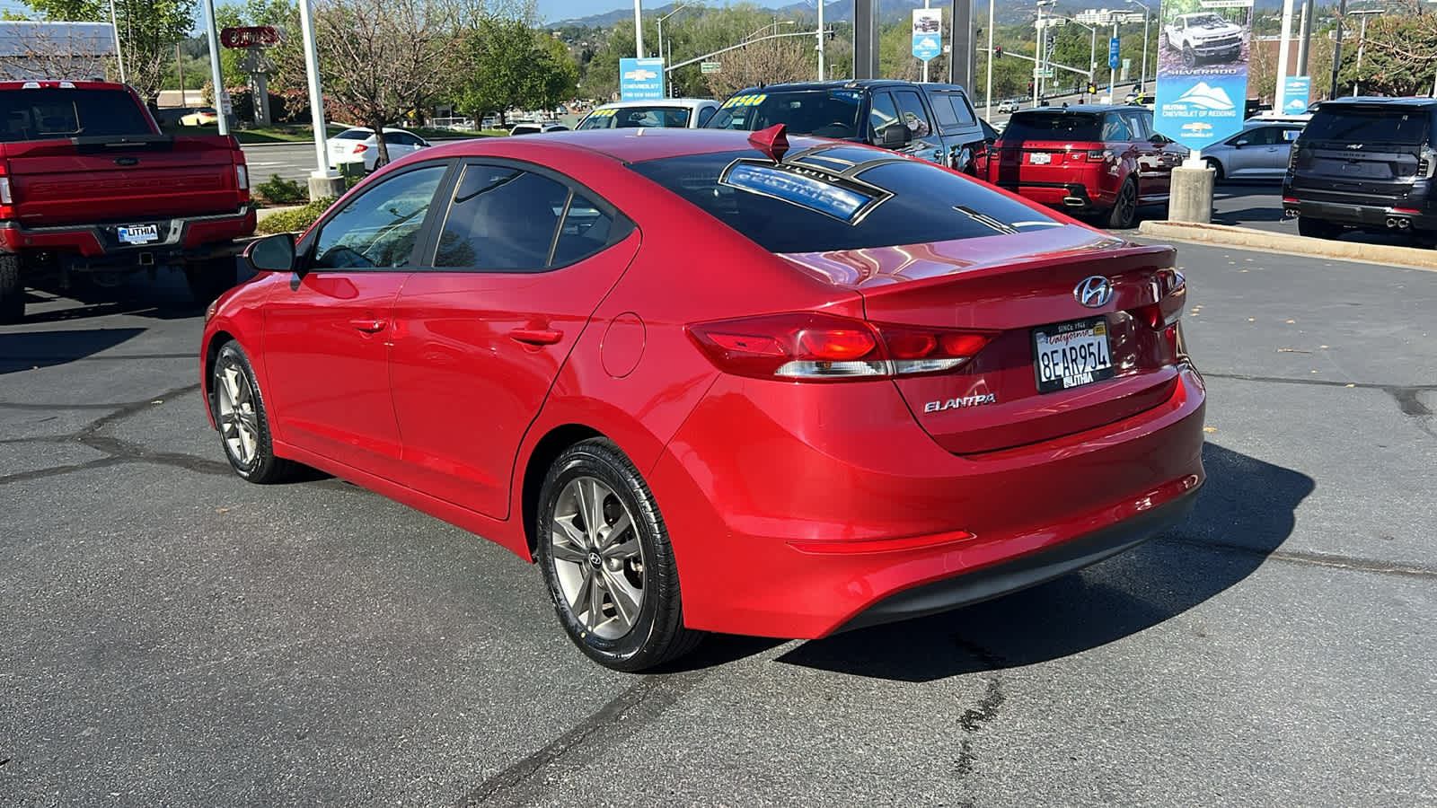 used 2018 Hyundai Elantra car, priced at $12,495