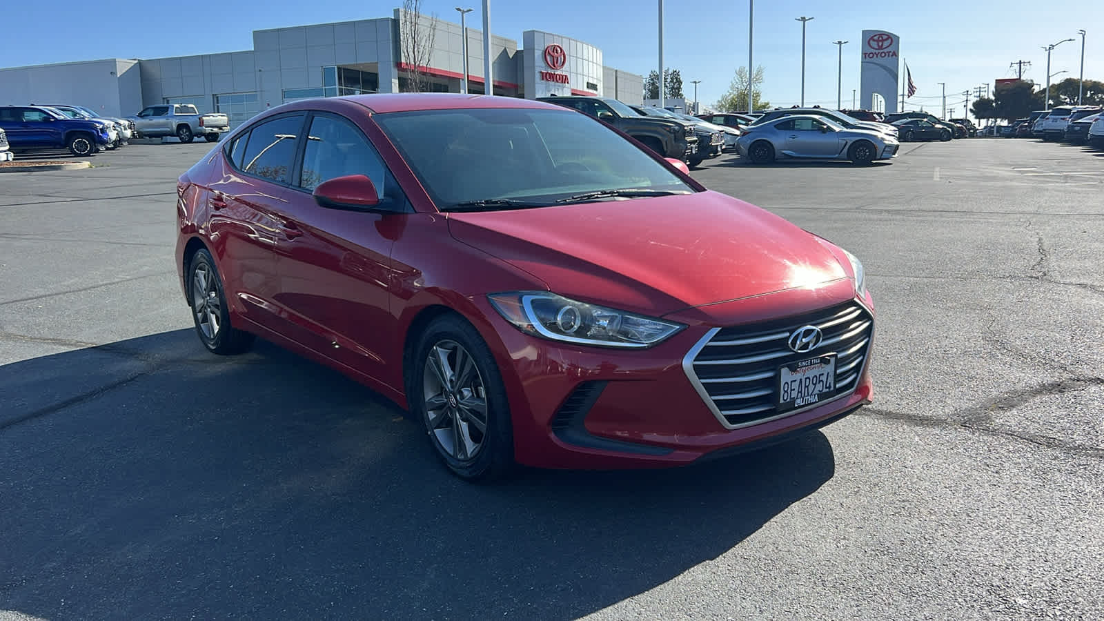 used 2018 Hyundai Elantra car, priced at $12,495