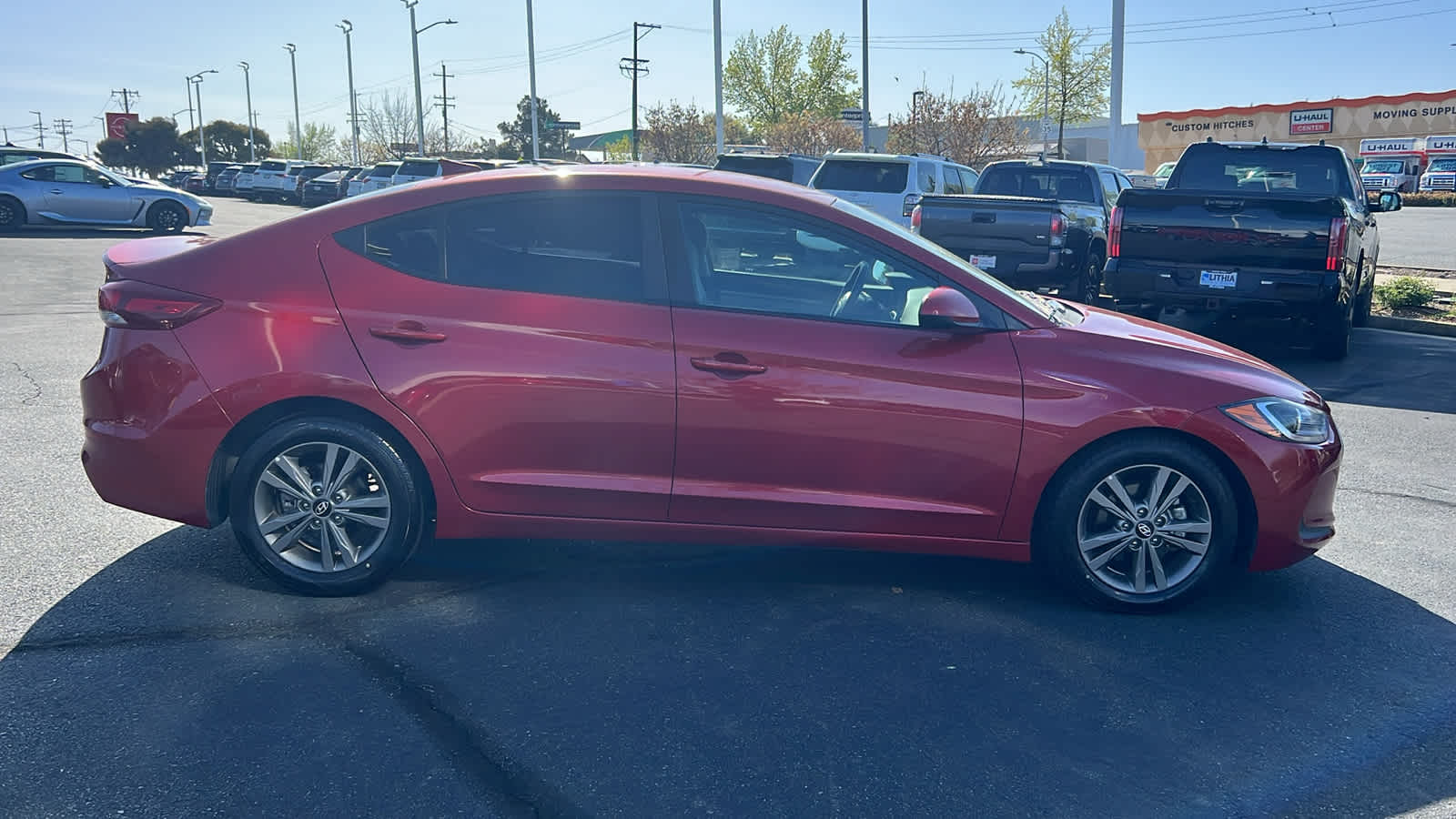 used 2018 Hyundai Elantra car, priced at $12,495