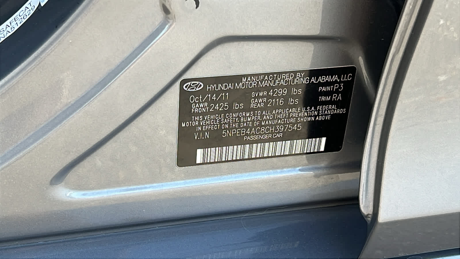 used 2012 Hyundai Sonata car, priced at $9,995