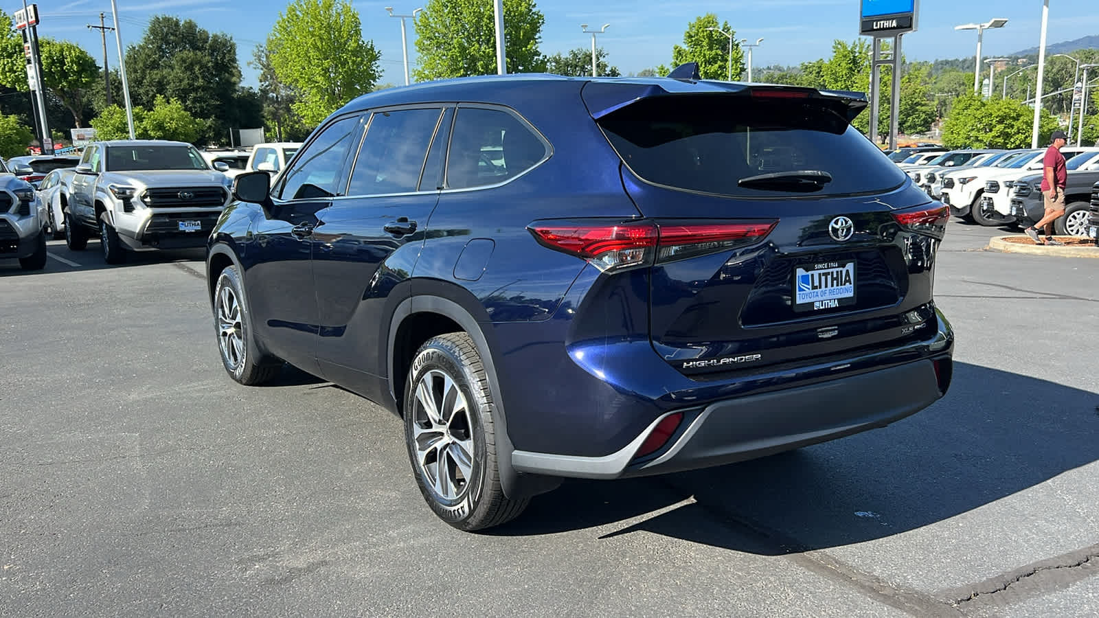 used 2021 Toyota Highlander car, priced at $36,995