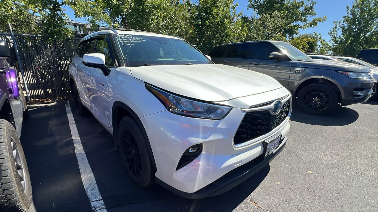 used 2020 Toyota Highlander car, priced at $39,000