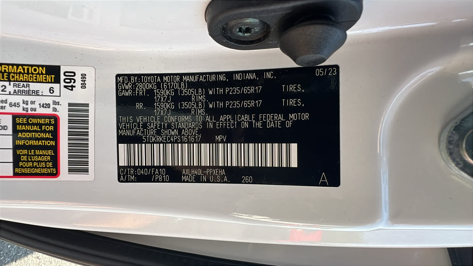 used 2023 Toyota Sienna car, priced at $39,495