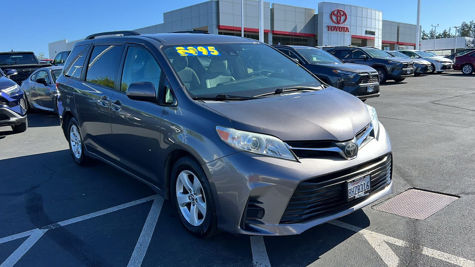 used 2019 Toyota Sienna car, priced at $23,995