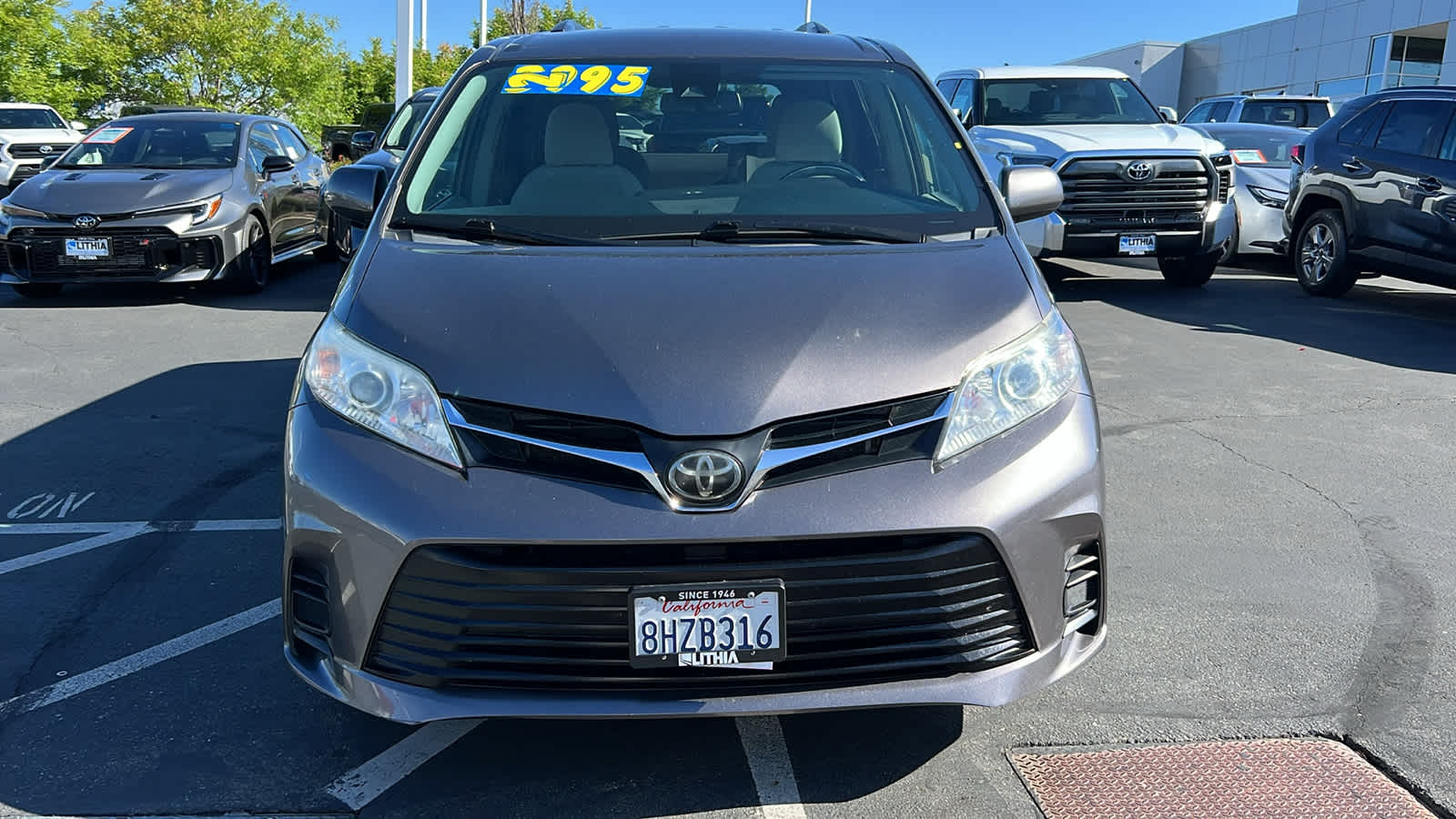 used 2019 Toyota Sienna car, priced at $23,995