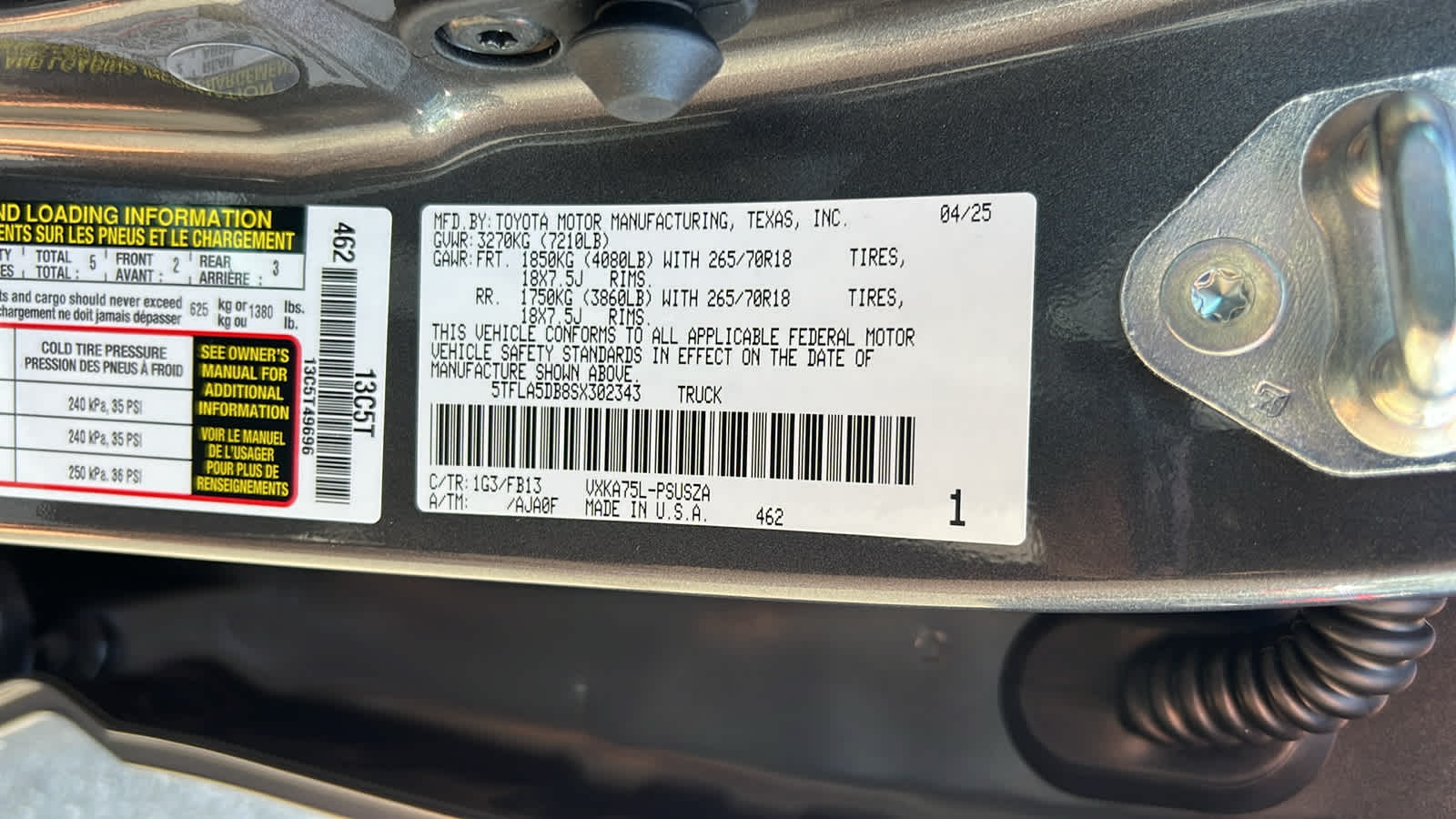 new 2025 Toyota Tundra car, priced at $53,858