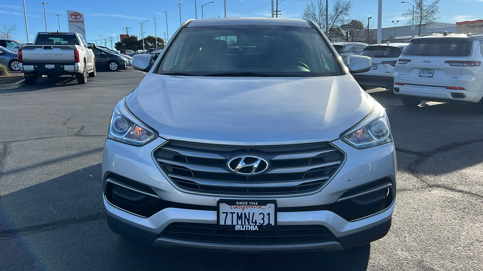 used 2017 Hyundai Santa Fe Sport car, priced at $11,995