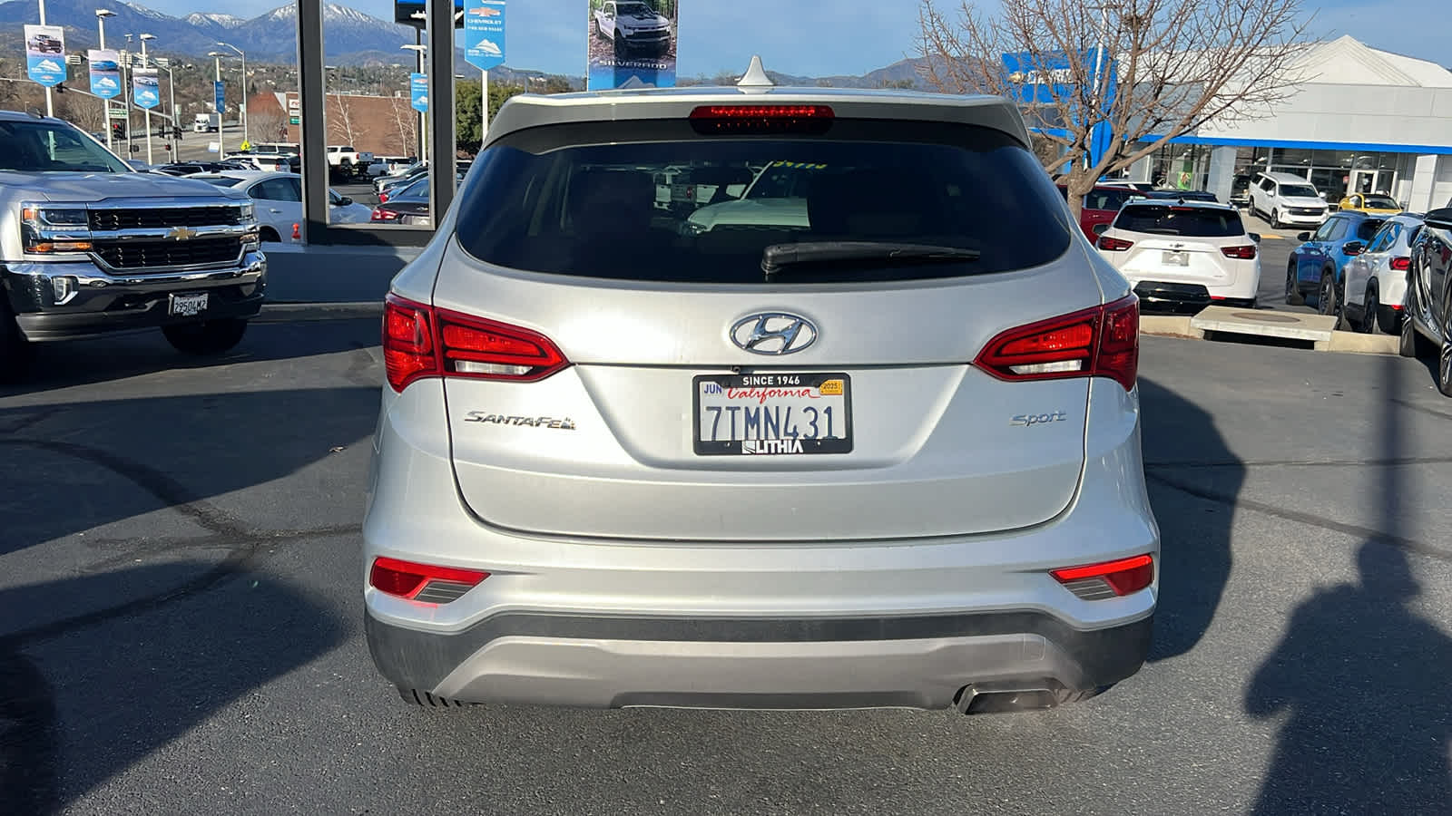 used 2017 Hyundai Santa Fe Sport car, priced at $11,995