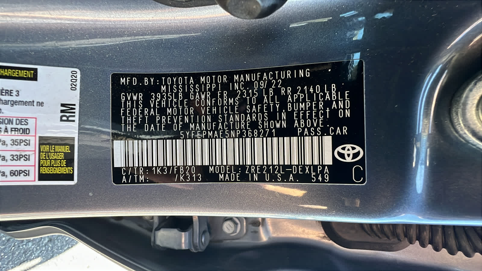 used 2022 Toyota Corolla car, priced at $19,995