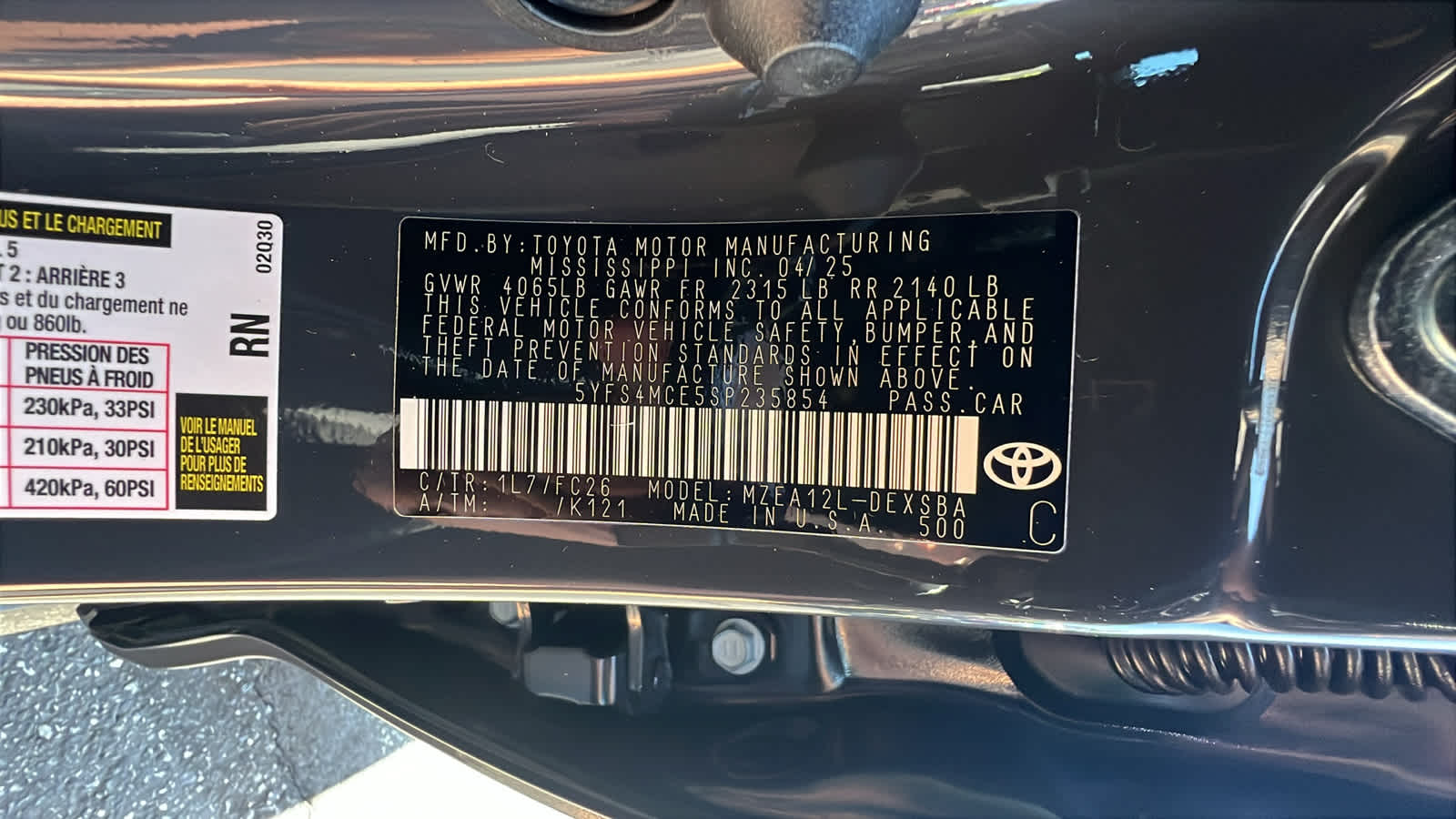 new 2025 Toyota Corolla car, priced at $26,428