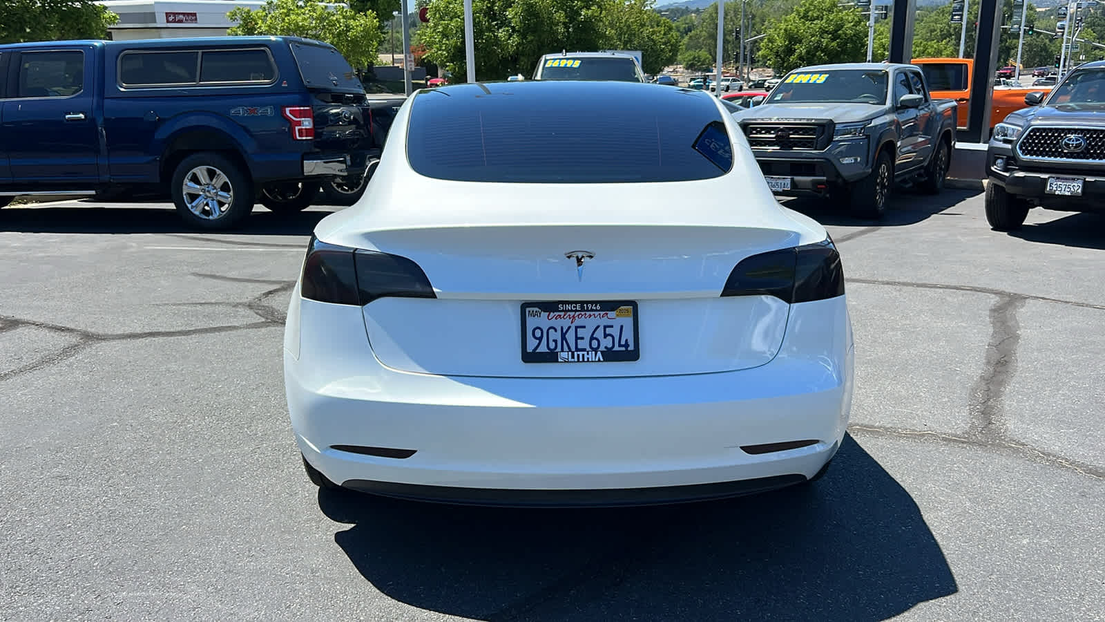used 2023 Tesla Model 3 car, priced at $25,495