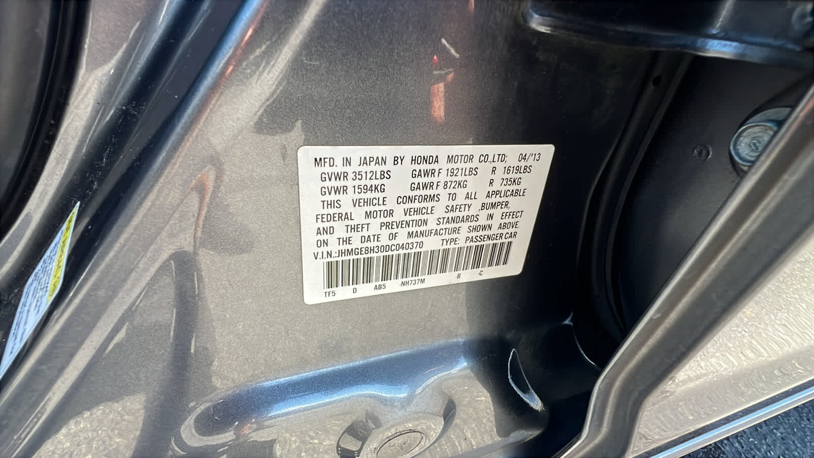 used 2013 Honda Fit car, priced at $9,495