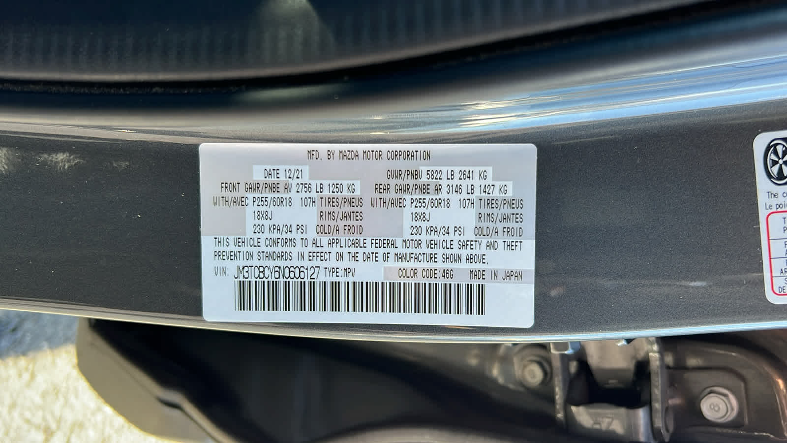 used 2022 Mazda CX-9 car, priced at $26,995