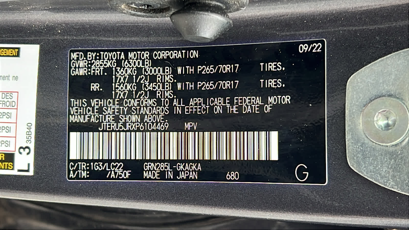 used 2023 Toyota 4Runner car, priced at $49,767