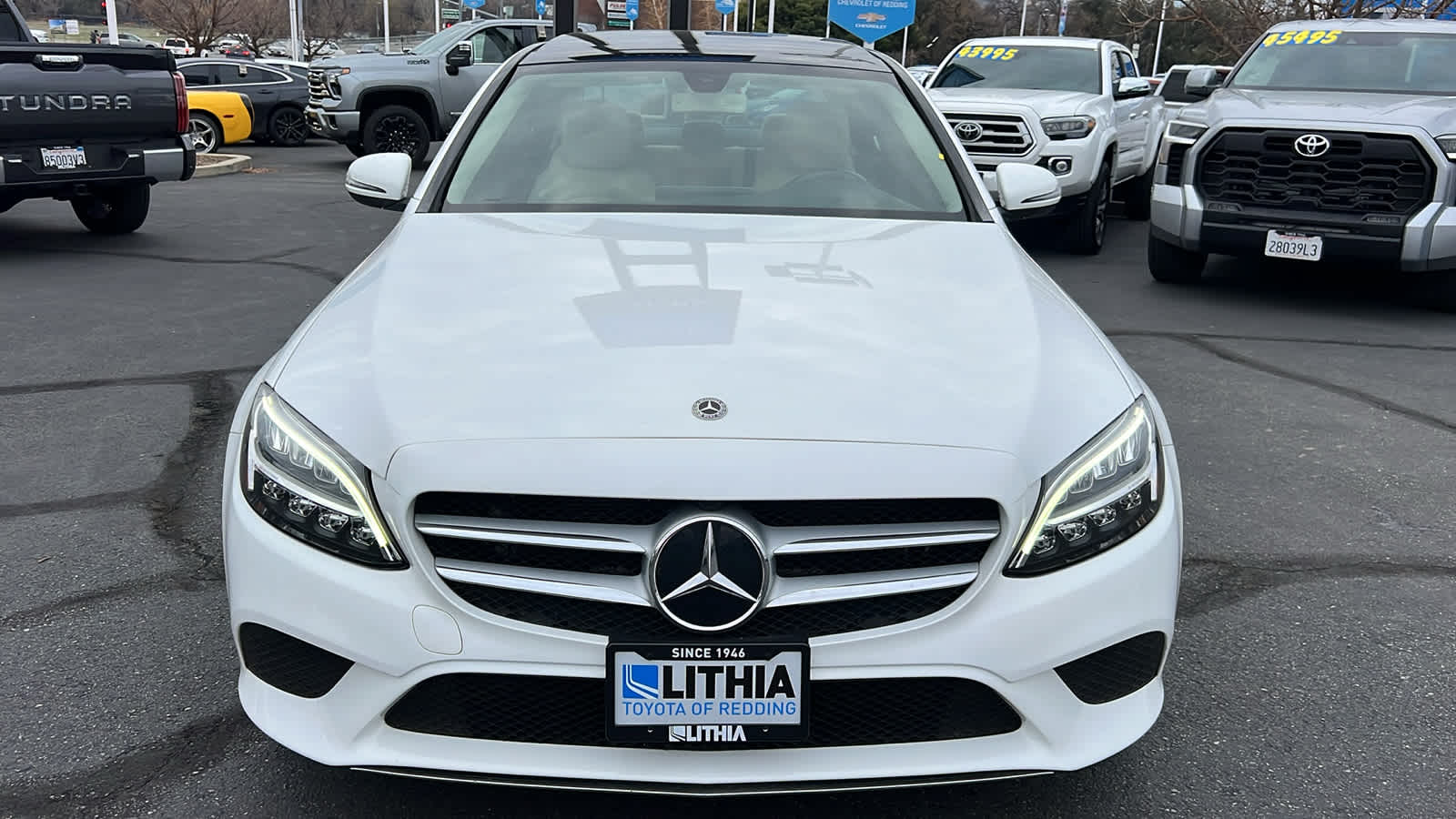 used 2020 Mercedes-Benz C-Class car, priced at $24,995