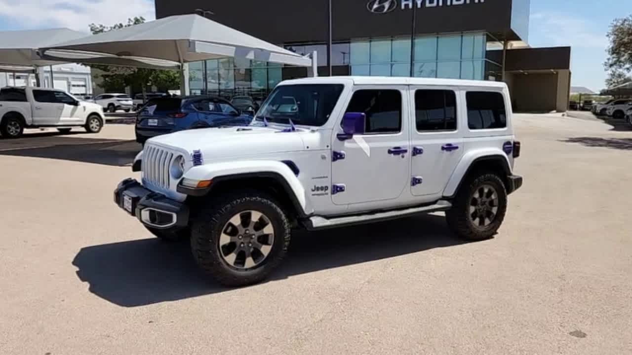 used 2019 Jeep Wrangler Unlimited car, priced at $29,999