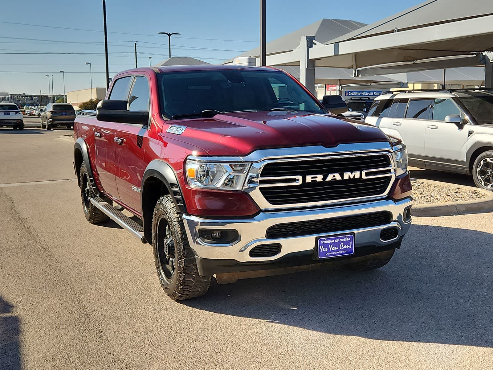 used 2020 Ram 1500 car, priced at $27,487