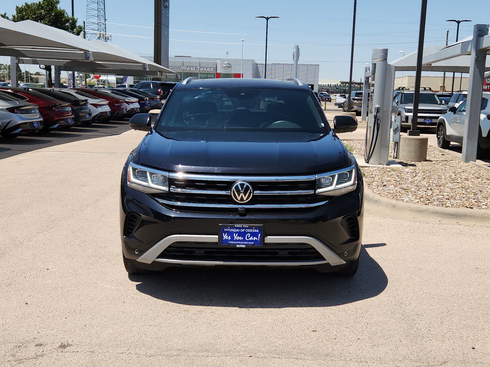 used 2021 Volkswagen Atlas Cross Sport car, priced at $23,999