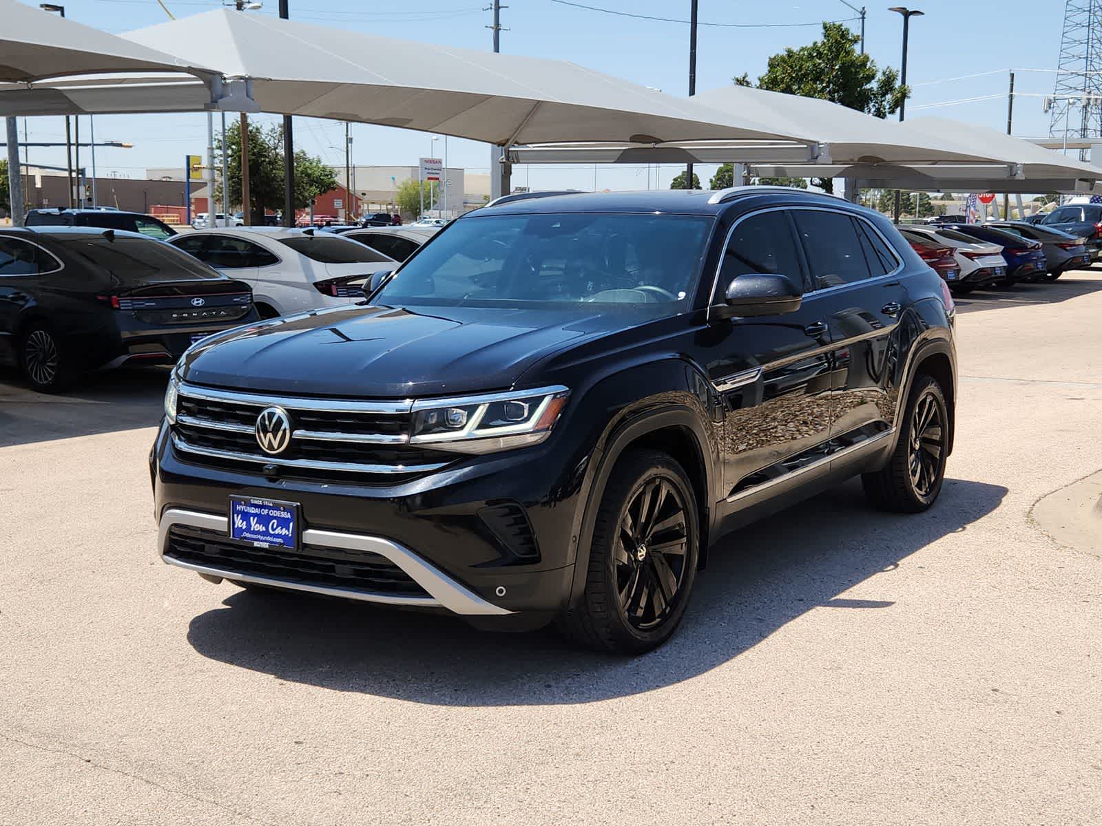 used 2021 Volkswagen Atlas Cross Sport car, priced at $23,999