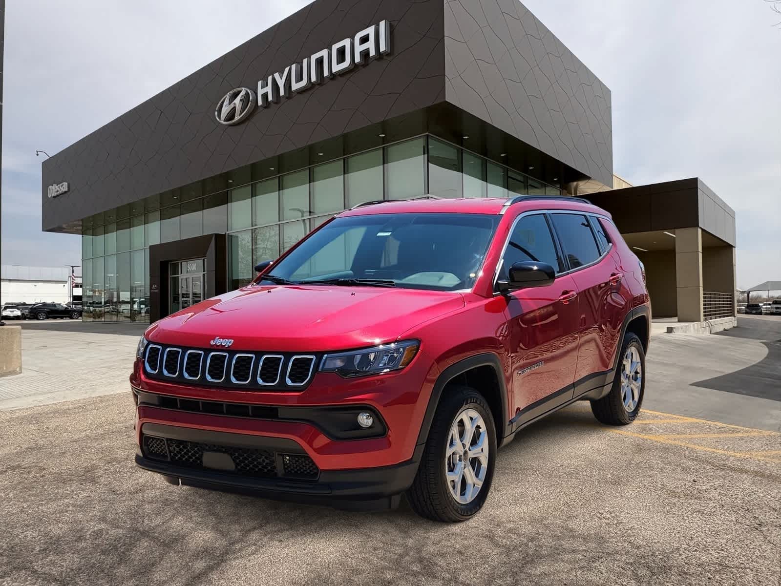 used 2025 Jeep Compass car, priced at $29,999