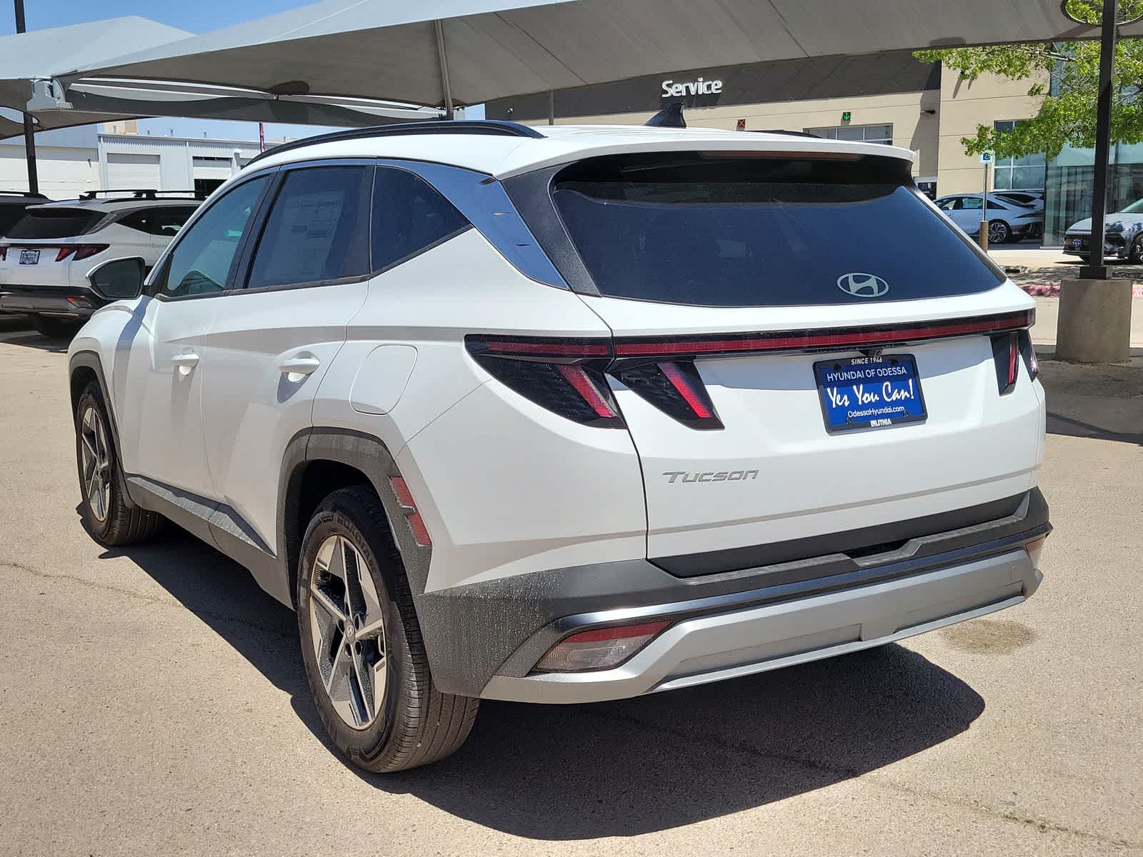 new 2025 Hyundai Tucson car, priced at $35,630