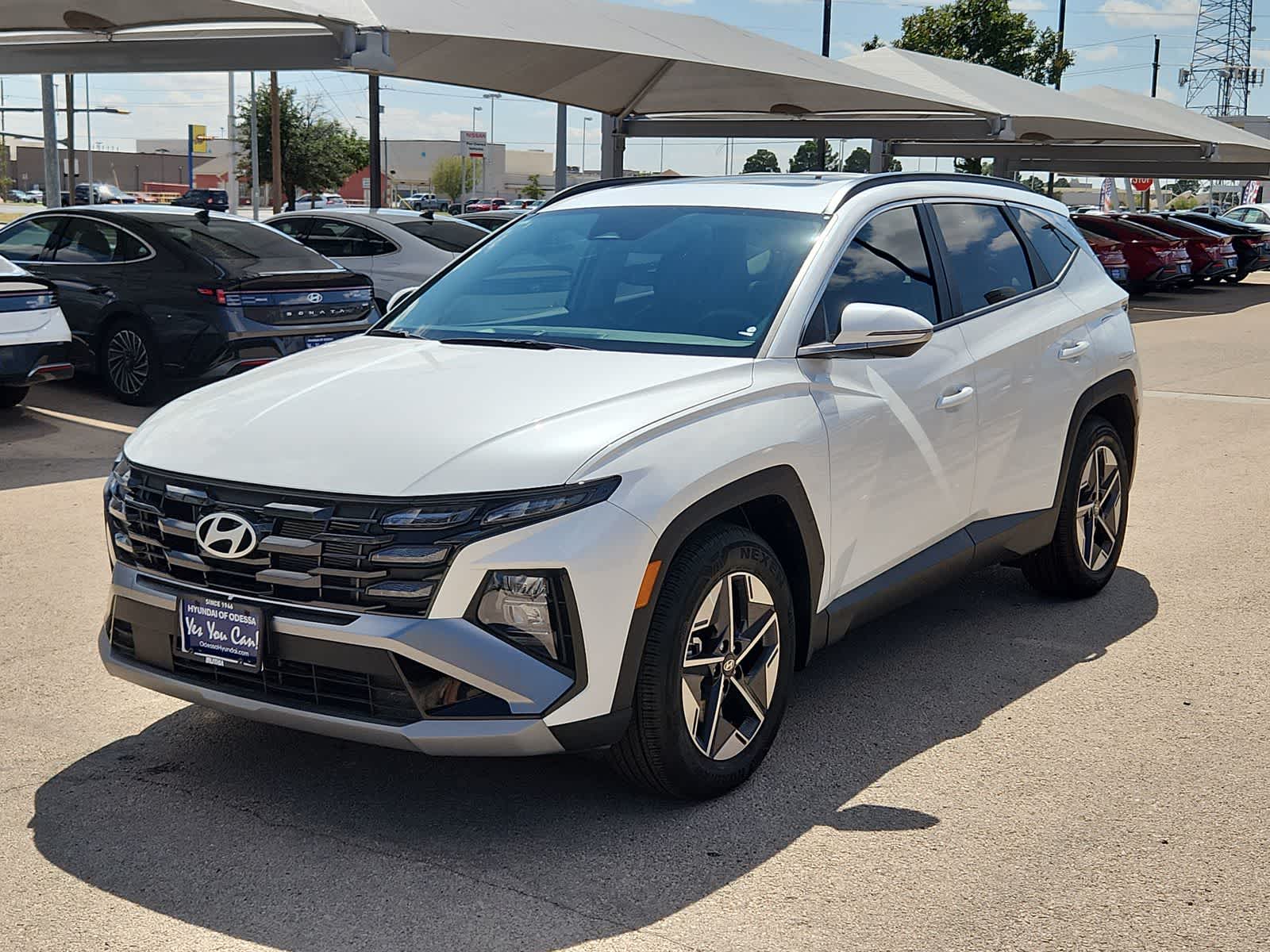 new 2025 Hyundai Tucson car, priced at $35,630