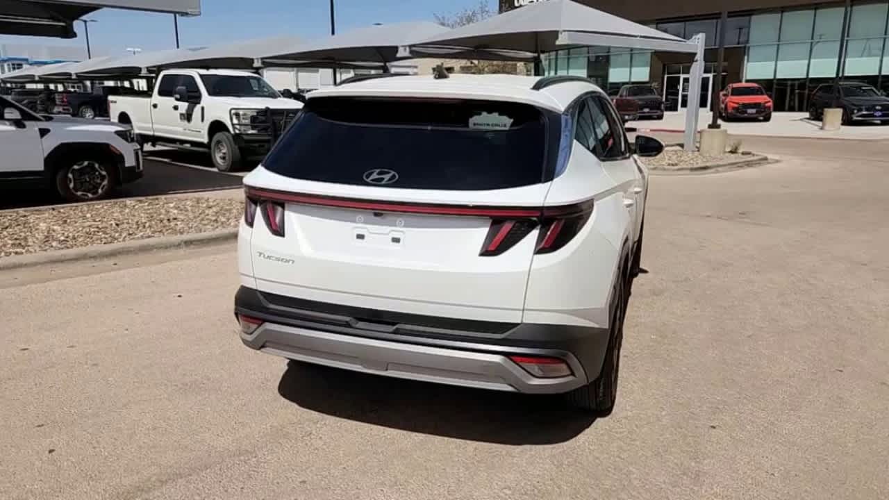 new 2025 Hyundai Tucson car, priced at $35,705