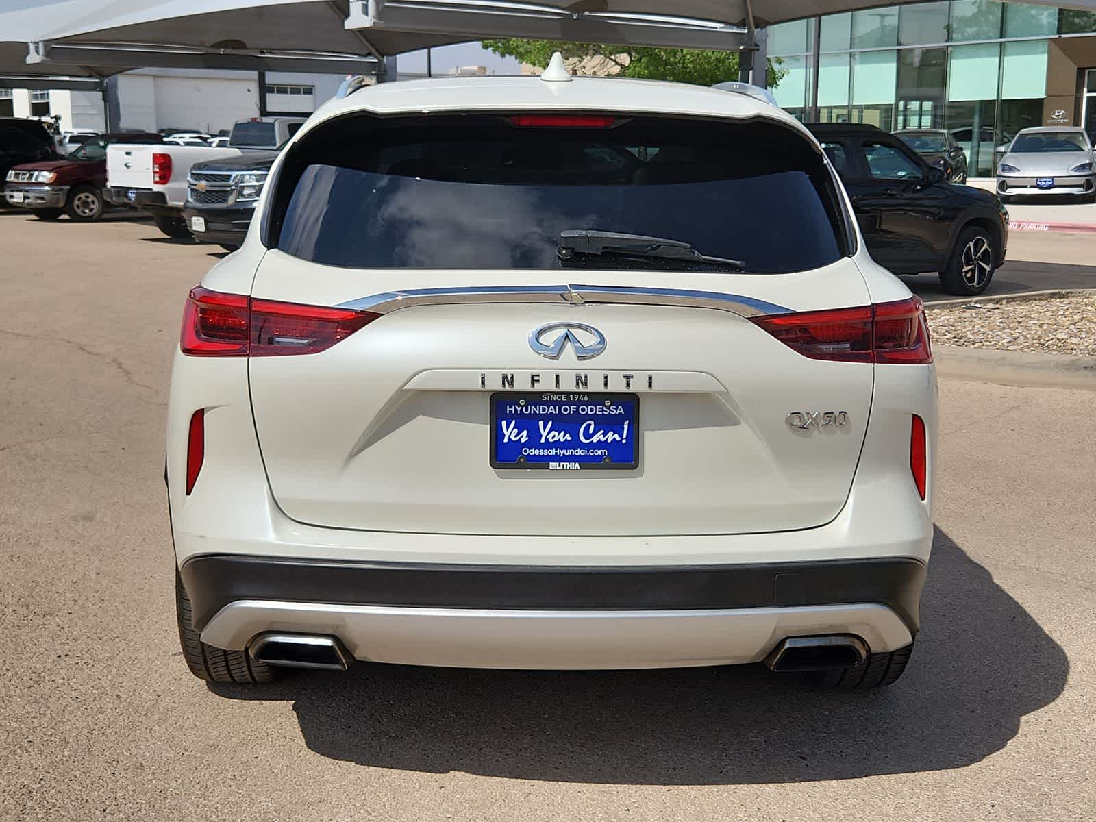 used 2019 INFINITI QX50 car, priced at $19,999