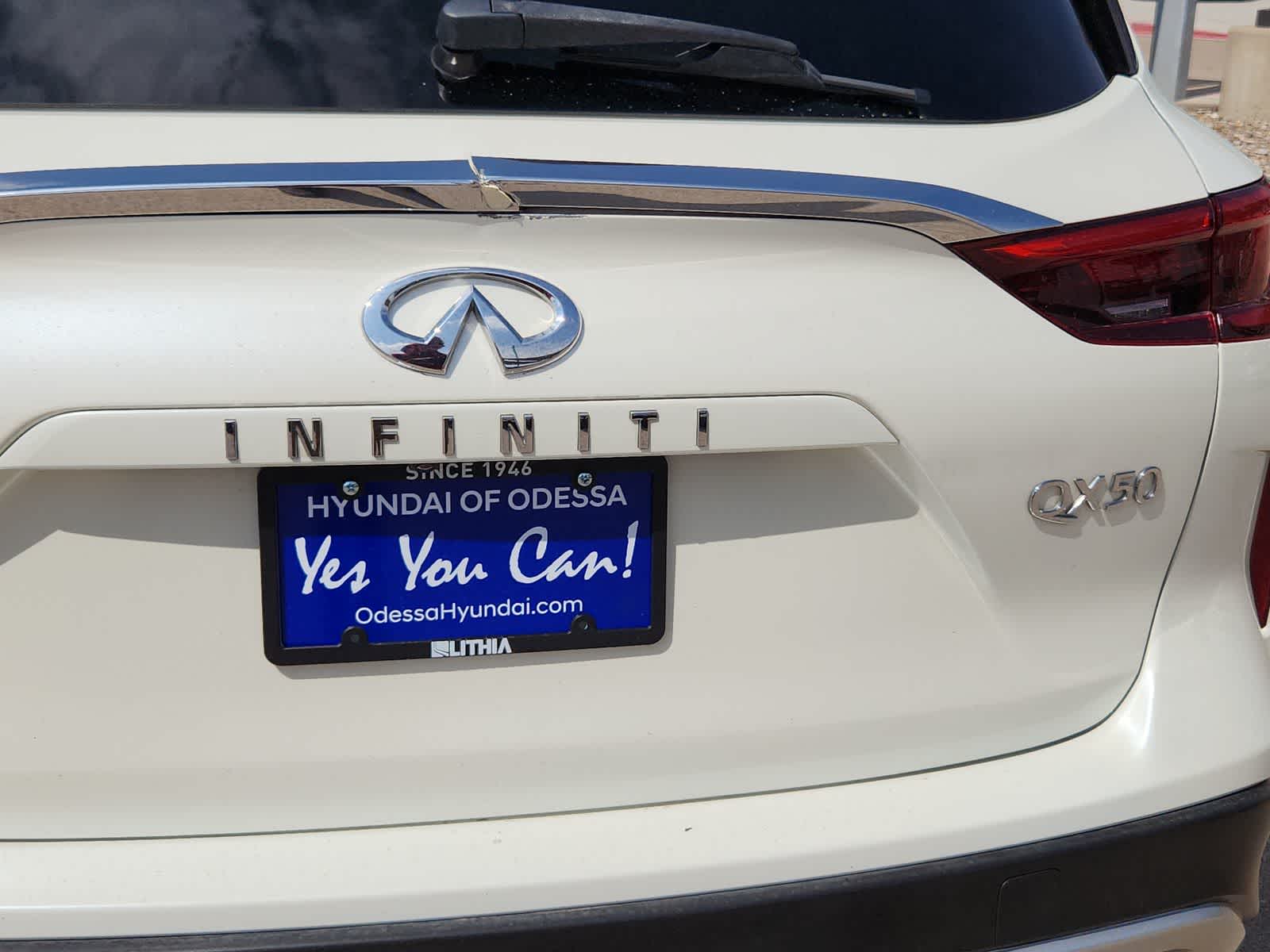 used 2019 INFINITI QX50 car, priced at $19,999
