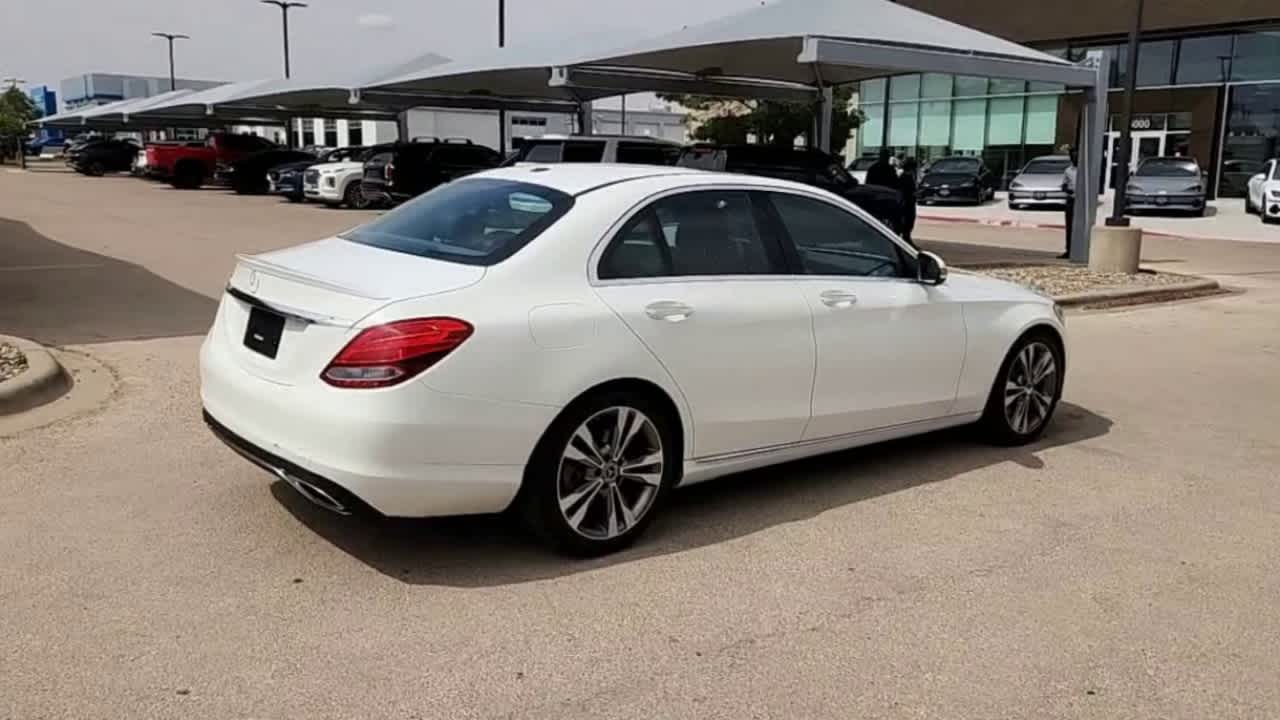 used 2018 Mercedes-Benz C-Class car, priced at $19,999