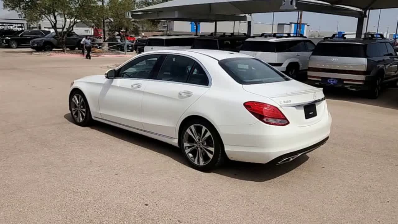 used 2018 Mercedes-Benz C-Class car, priced at $19,999