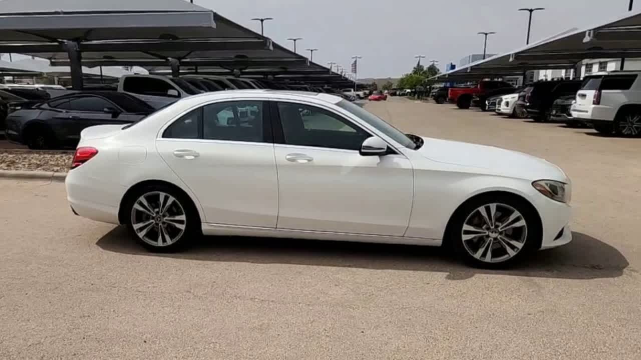 used 2018 Mercedes-Benz C-Class car, priced at $19,999