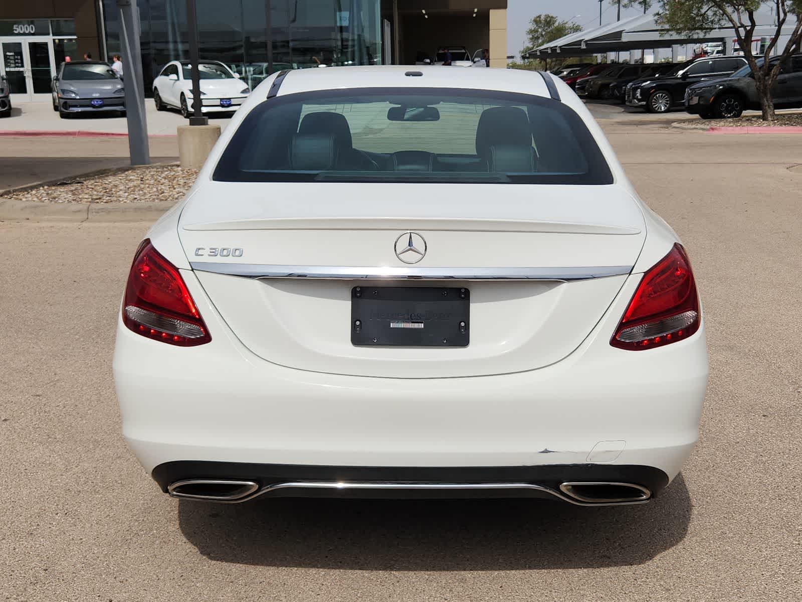 used 2018 Mercedes-Benz C-Class car, priced at $19,999