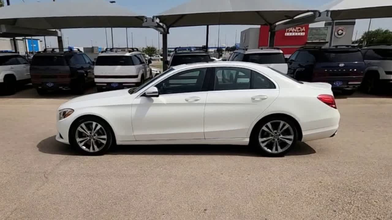 used 2018 Mercedes-Benz C-Class car, priced at $19,999