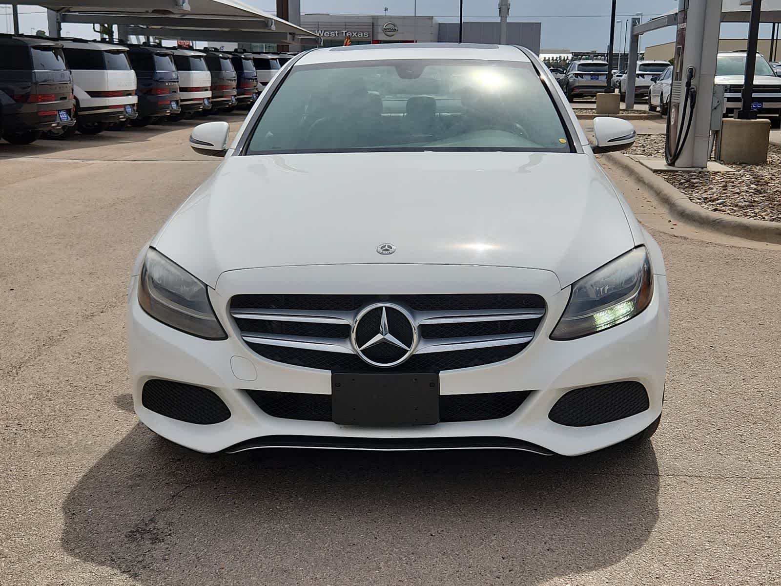 used 2018 Mercedes-Benz C-Class car, priced at $19,999