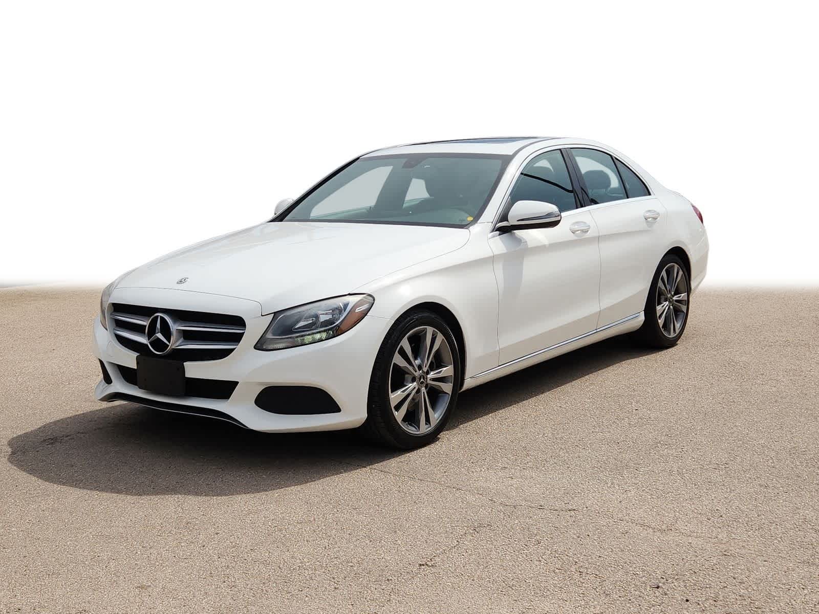 used 2018 Mercedes-Benz C-Class car, priced at $19,999