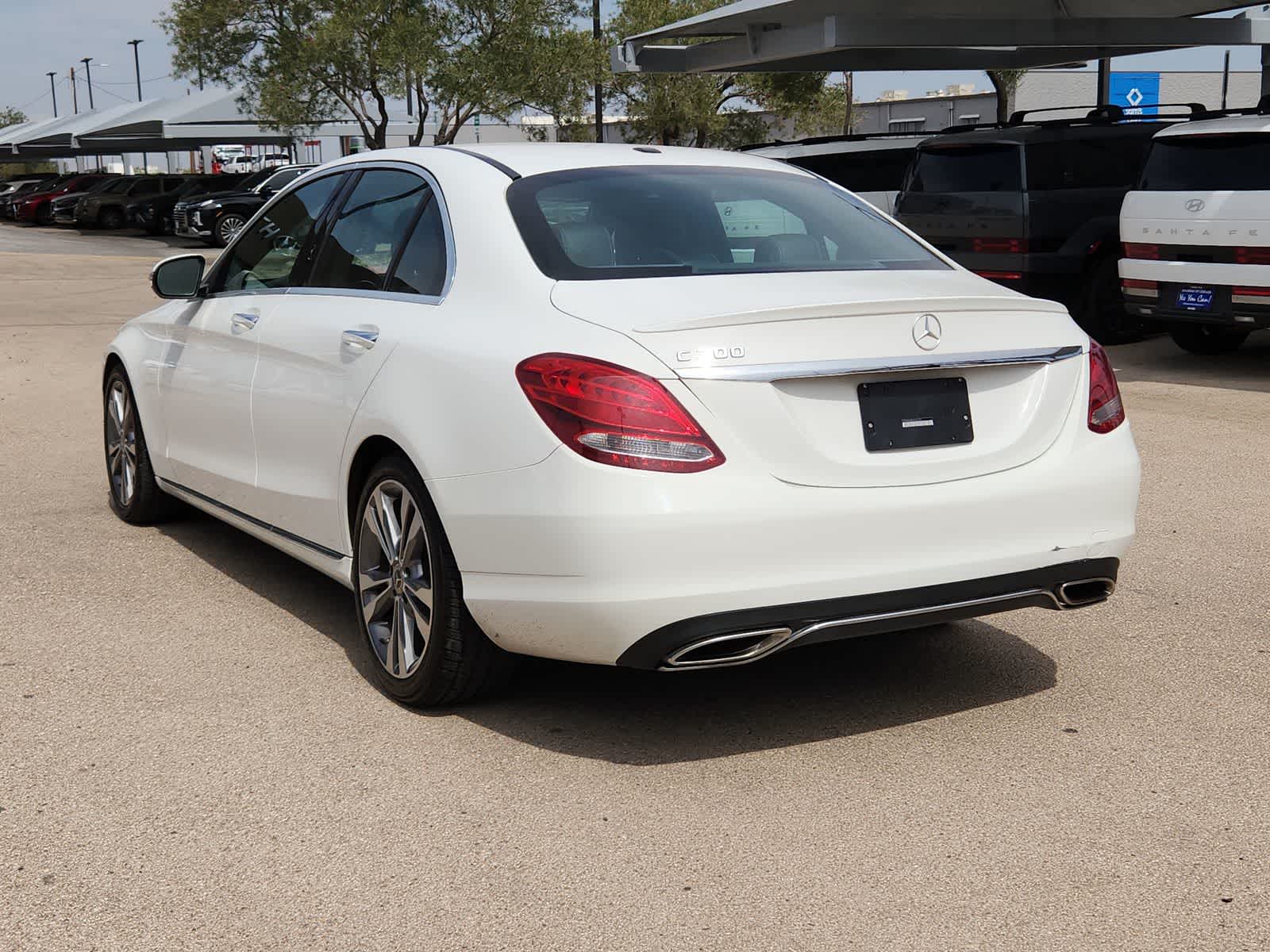used 2018 Mercedes-Benz C-Class car, priced at $19,999