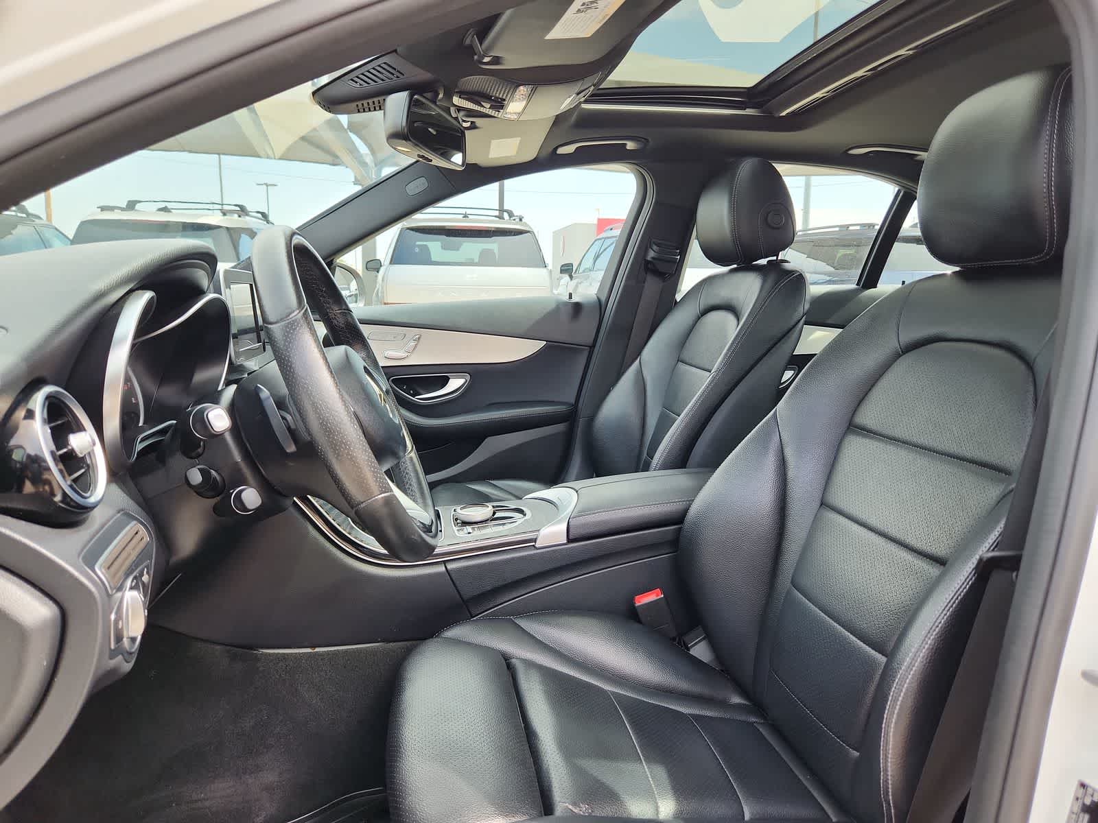 used 2018 Mercedes-Benz C-Class car, priced at $19,999